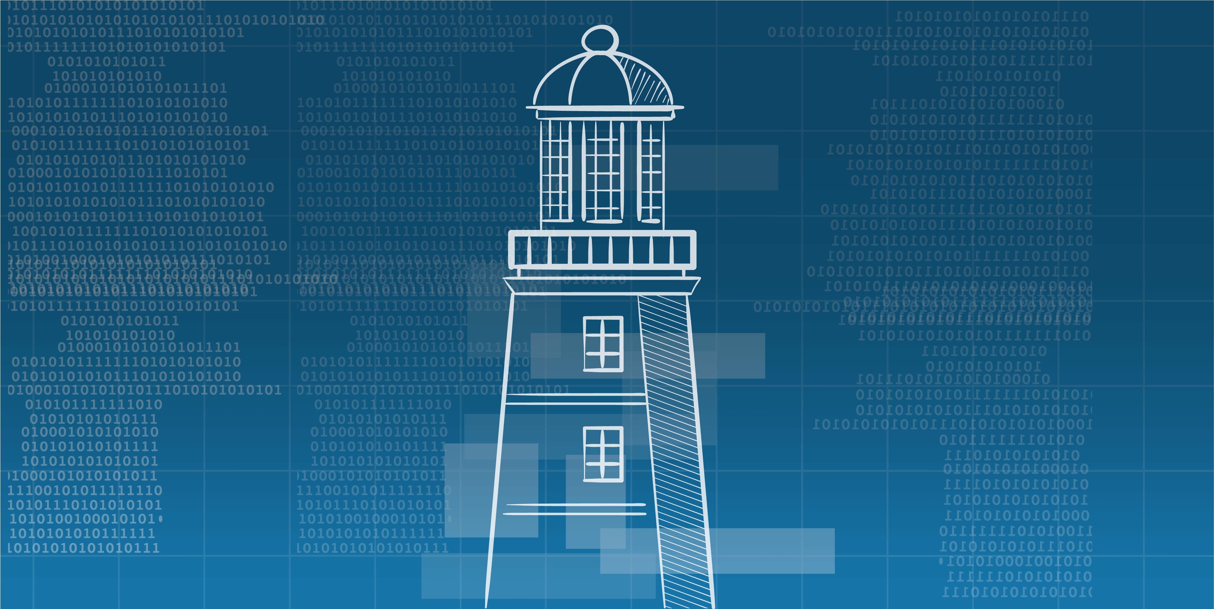 Illustration of a lighthouse.